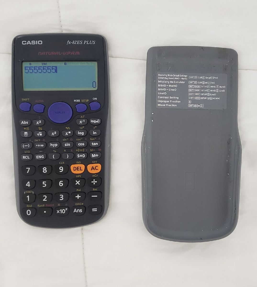 Calculadora Cassio Científica Fx 82es Plus Item Info Eletro Casio