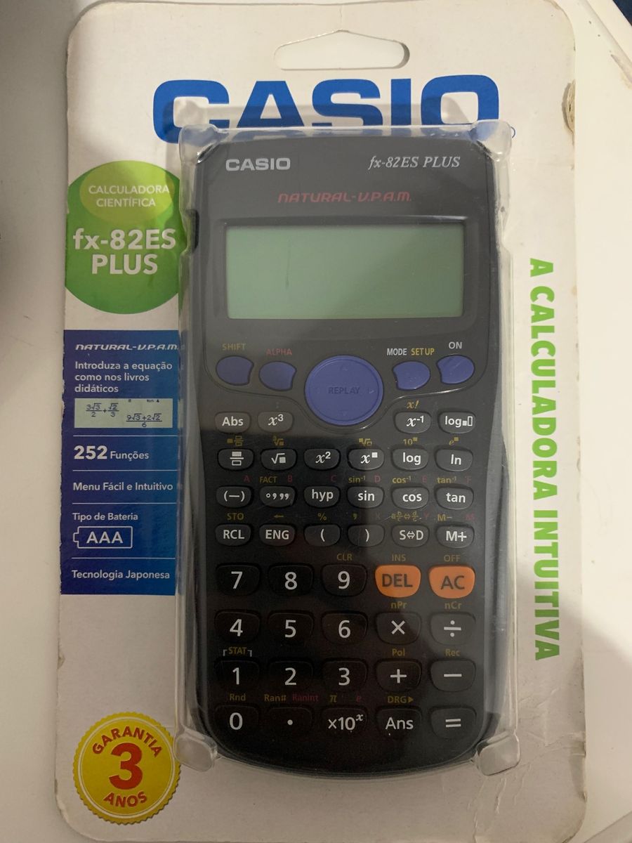 Calculadora Cassio Fx Es Plus Item Info Eletro Casio Nunca Usado