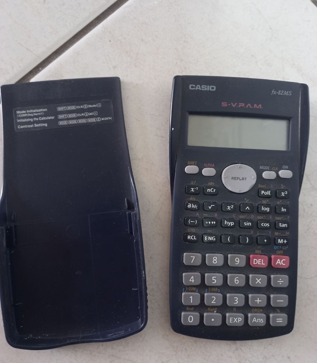 Calculadora Científica Casio Item Info Eletro Casio Usado 67105516