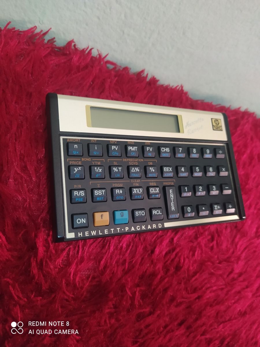 Calculadora Financeira Hp C Gold Item Info Eletro Hp Usado