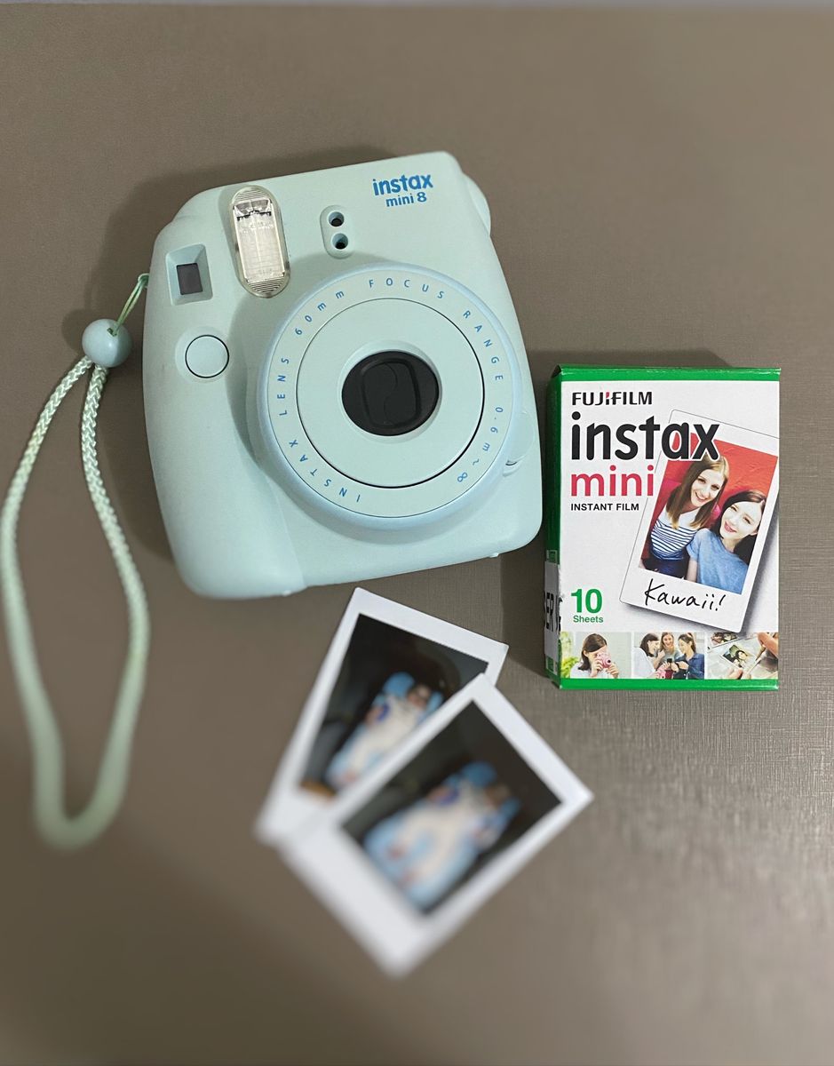 Câmera Polaroide Instax Mini 8 Filme Fotos Polaroid Fujifilm Usado