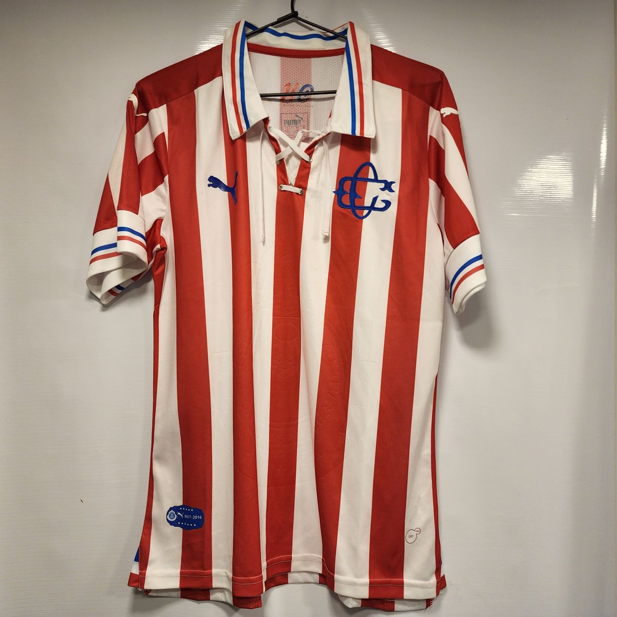 Camisa Chivas Guadalajara Vermelha G 110 Anos Oficial Comemorativa