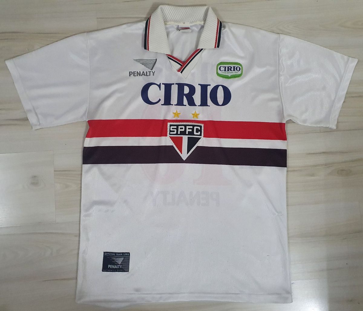 Camisa do São Paulo 1998 Penalty Cirio 10 São Paulo Fc 1998 Futebol