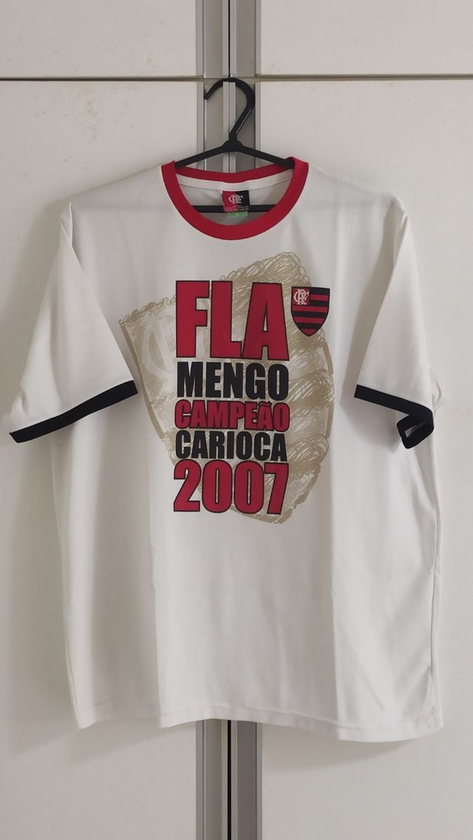 Camisa Flamengo Braziline Comemorativa Título Campeão Carioca 2007