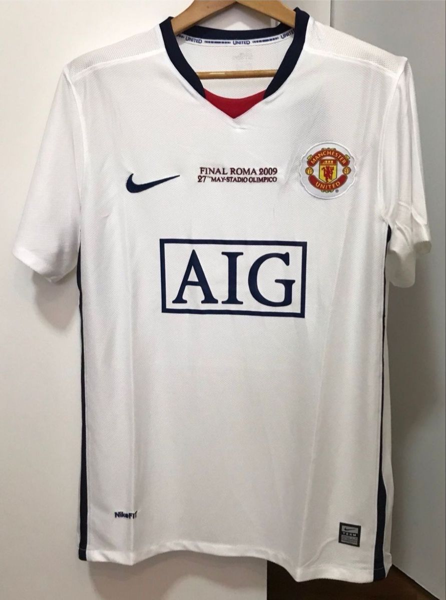 Camisa Manchester United Away 2008 09 Item P Esporte E Outdoor Nunca