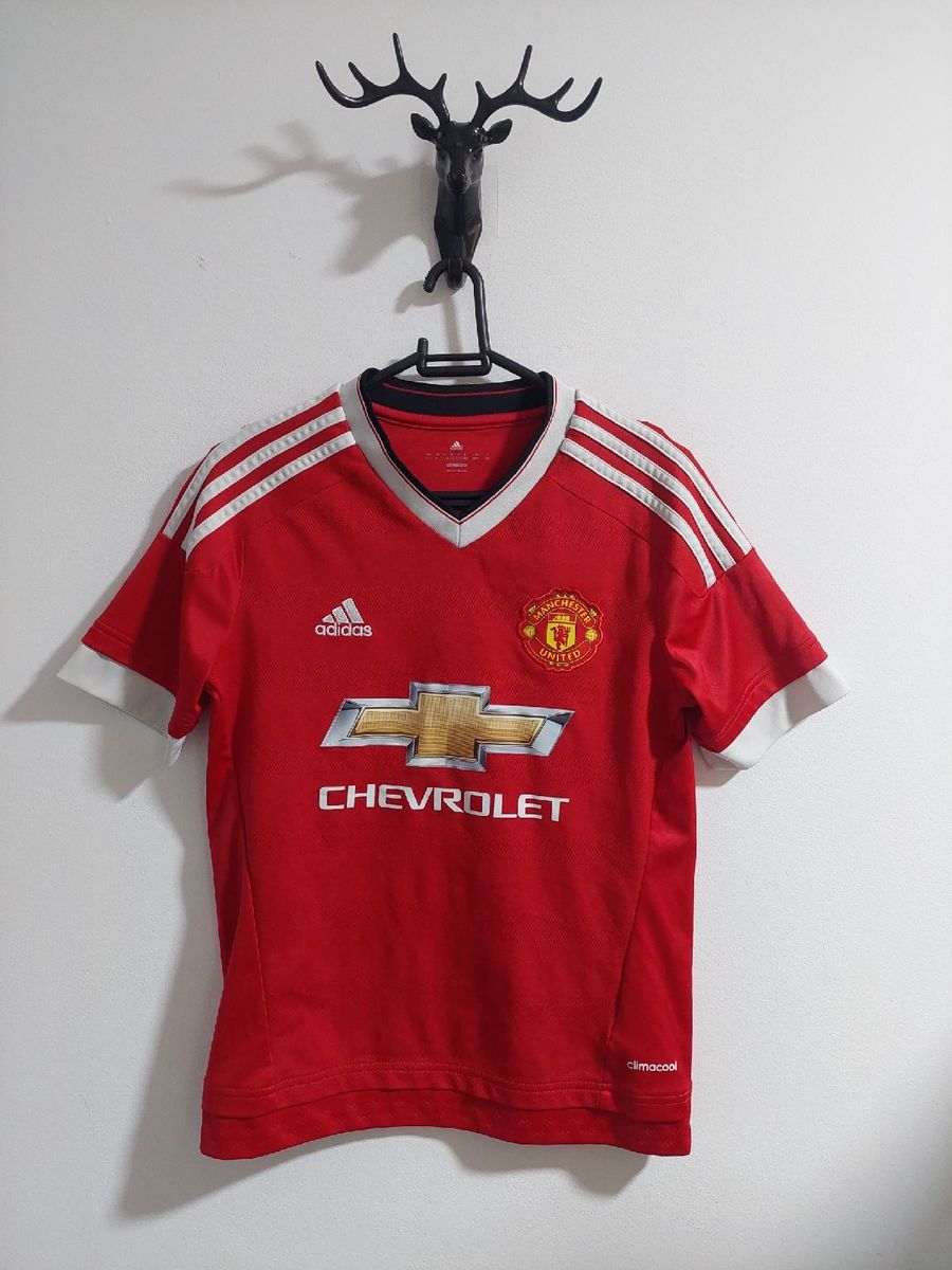 Camisa Manchester United Home 15 16 Torcedor Adidas Camisa Feminina