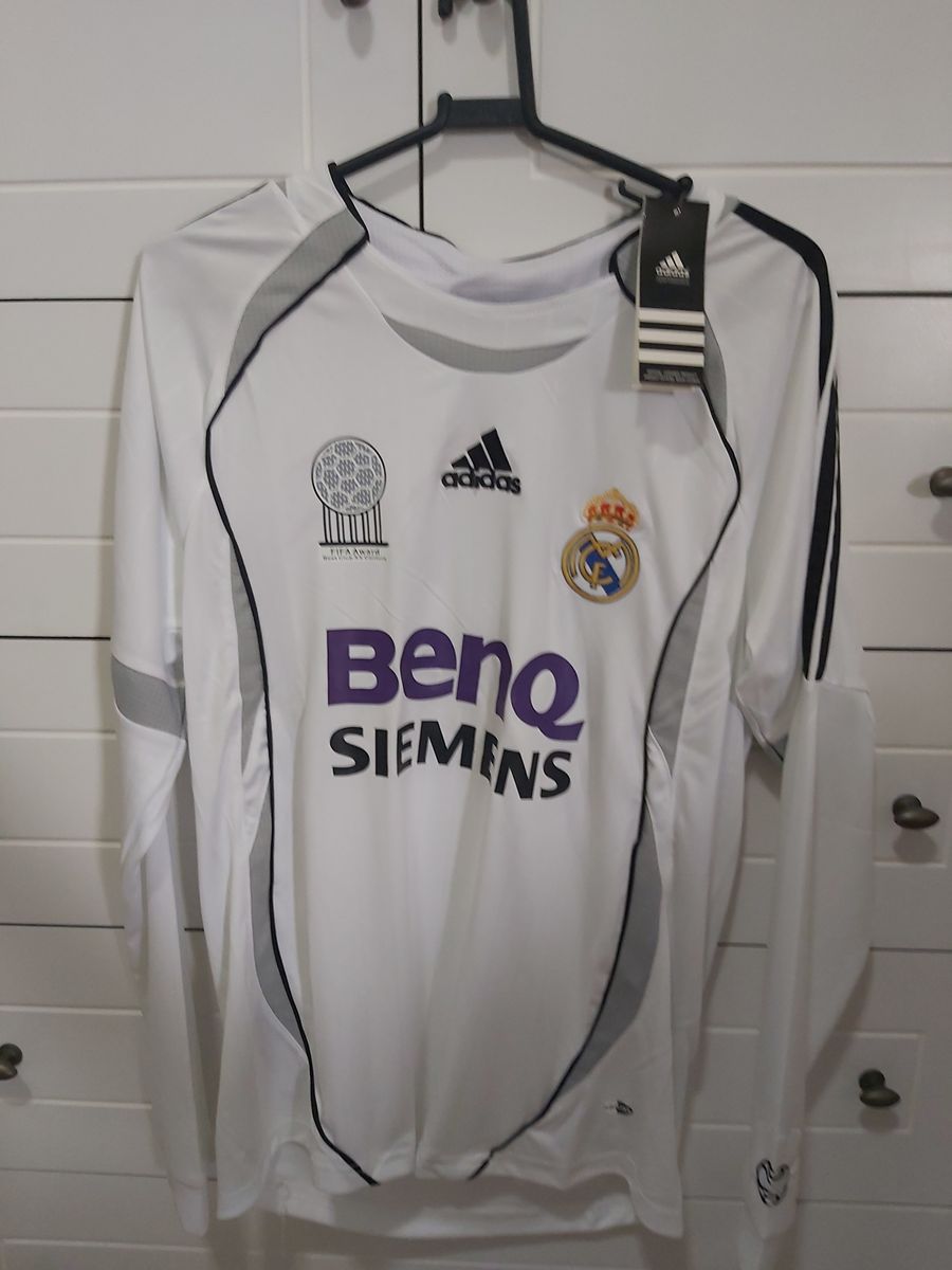 Camisa Manga Longa Real Madrid Tamanho P Roupa Esportiva