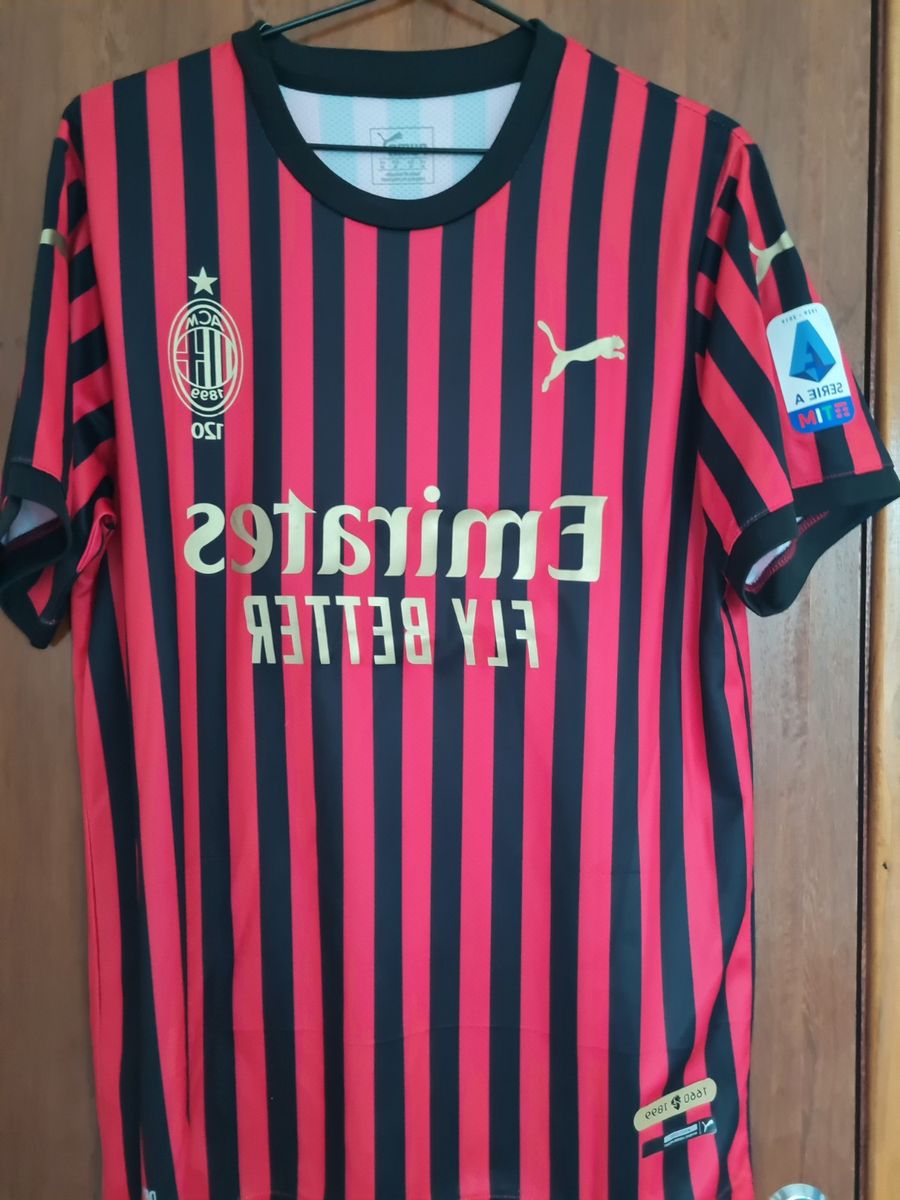 Camisa Milan Anos M Bonaventura Camisa Masculina Puma Usado