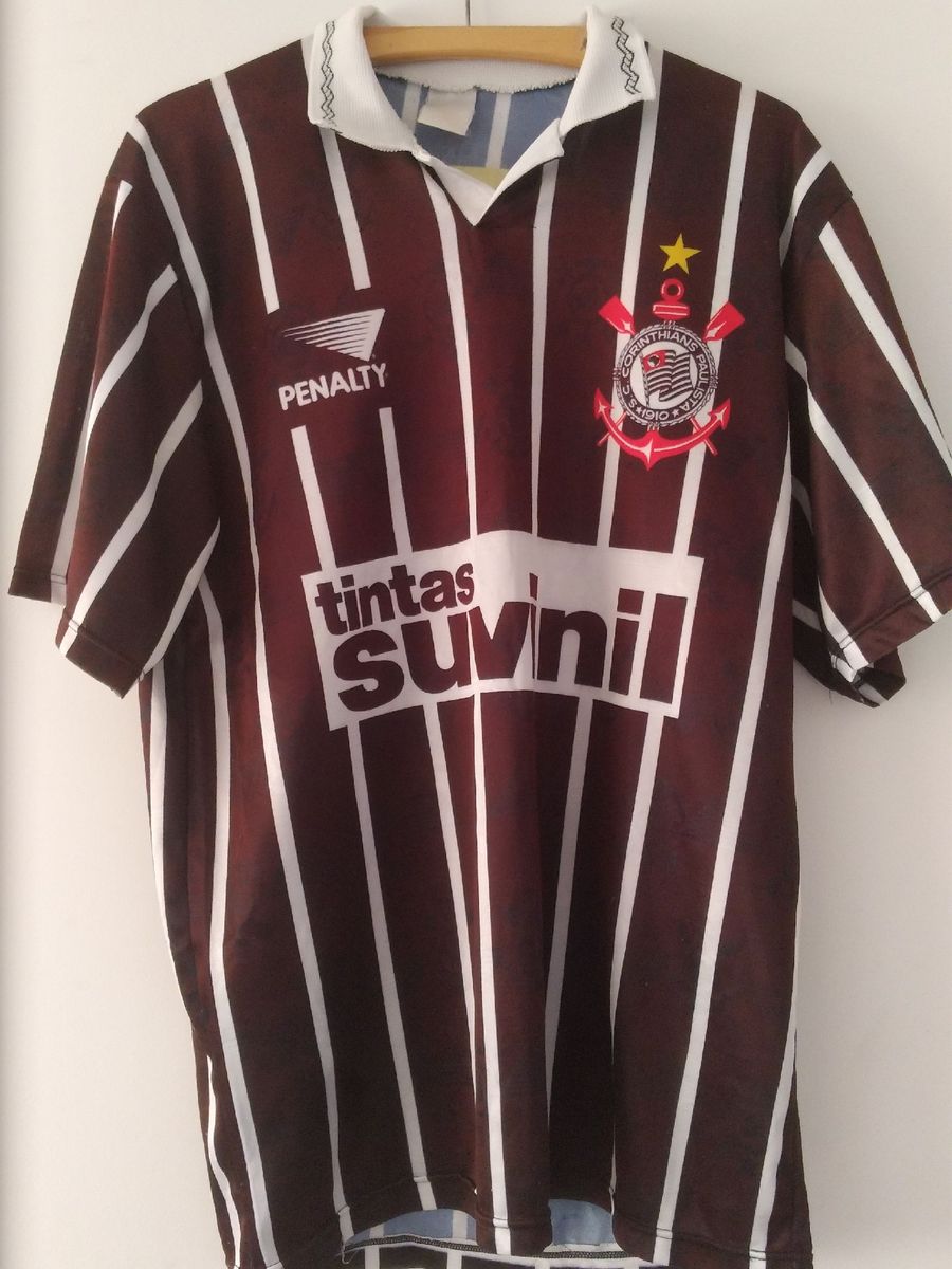 Camisa Original Corinthians N Mero Penalty Suvinil Roupa