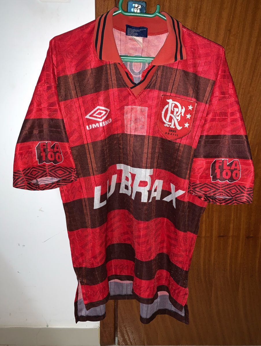 Camisa Original Do Flamengo 1996 Camisa Masculina Umbro Usado