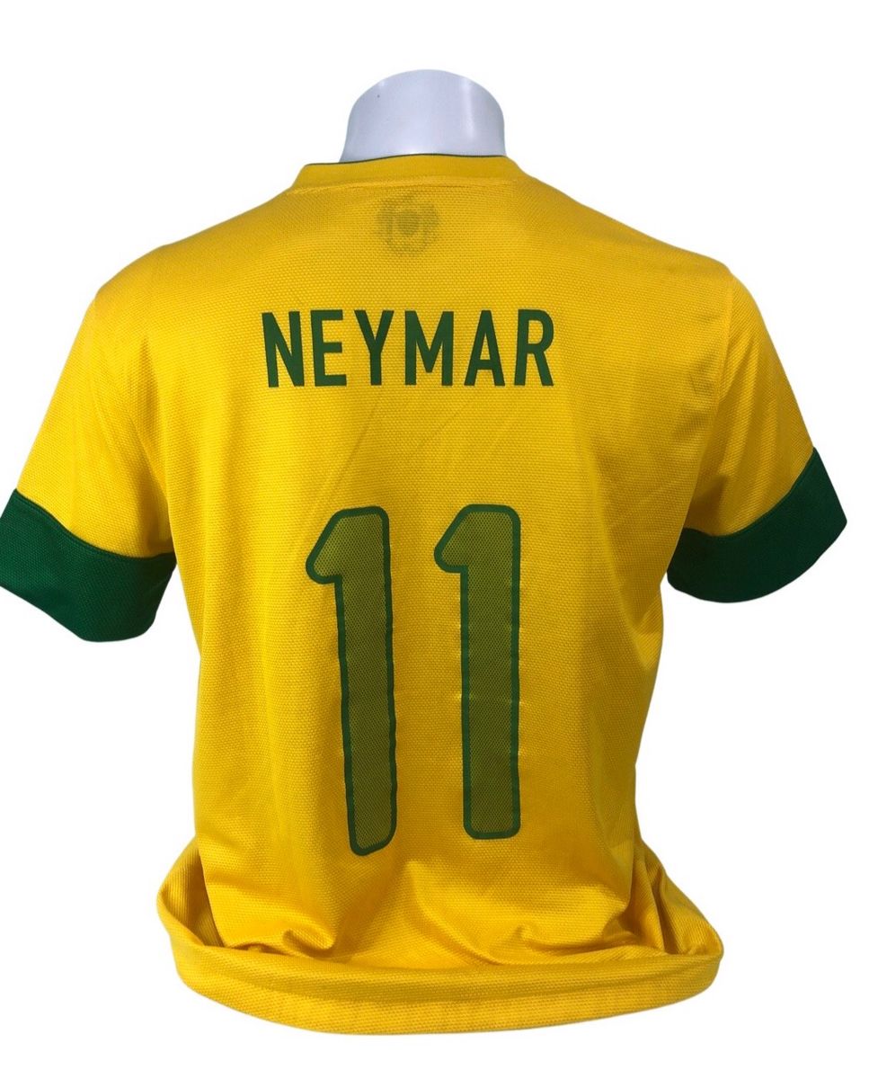 Camisa Sele O Brasileira Autografada Pelo Neymar Roupa Esportiva