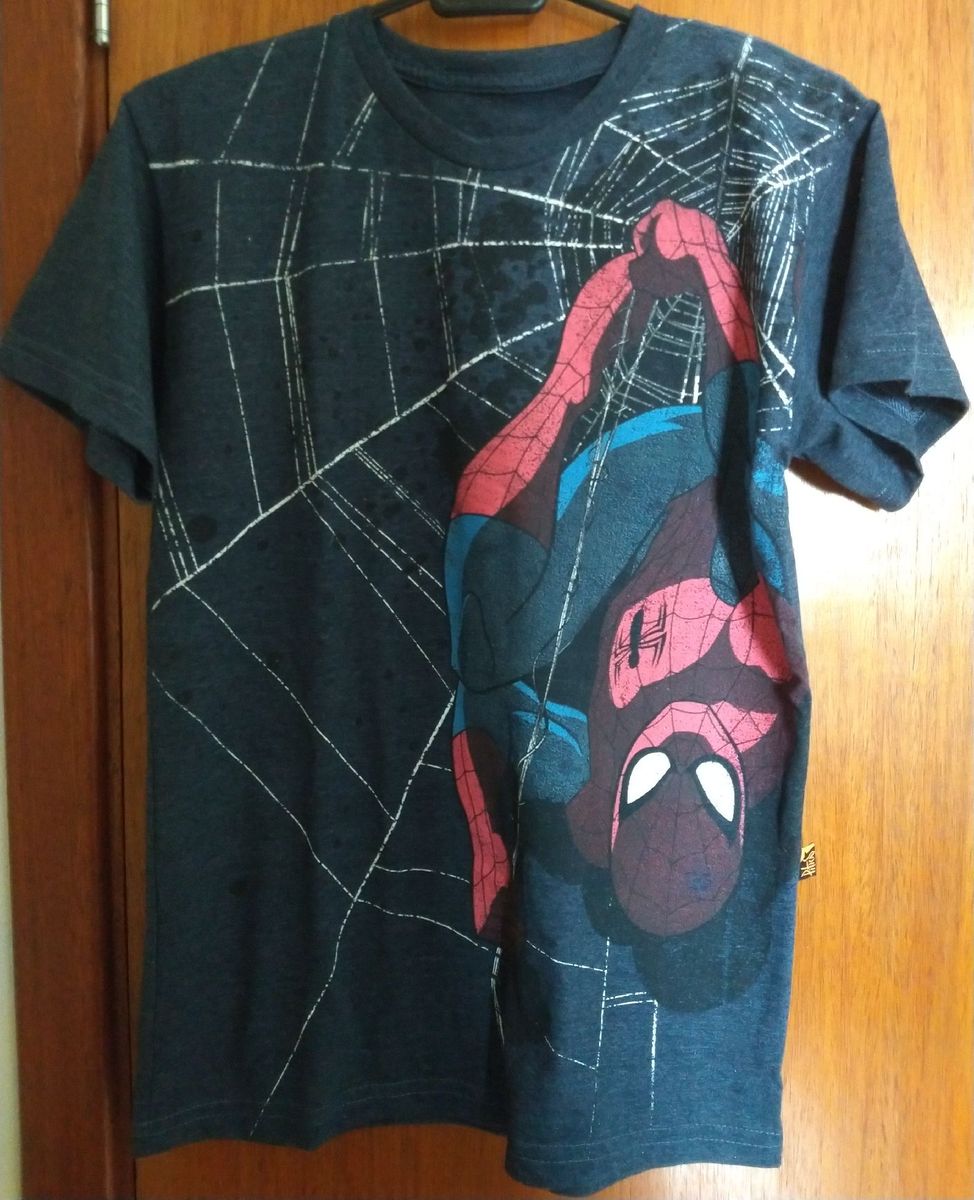 Camiseta Homem Aranha Camiseta Masculina Piticas Nunca Usado 38170792