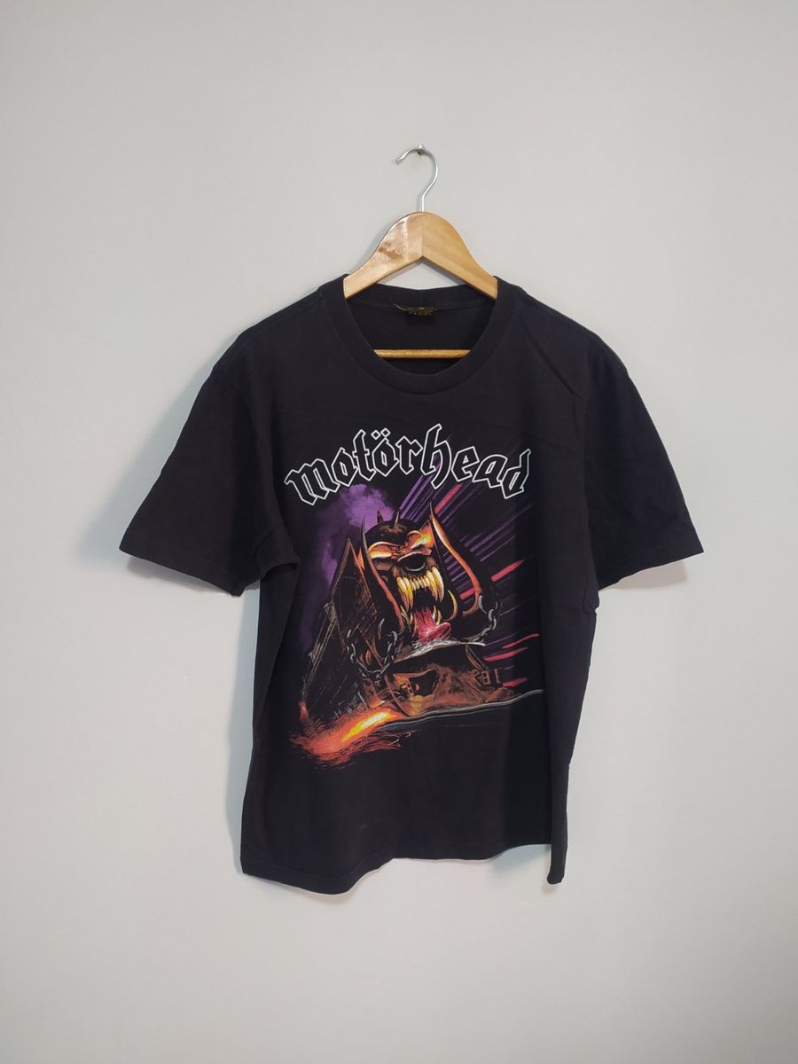 Camiseta Motorhead Orgasmatron Camiseta Masculina Consulado Do Rock