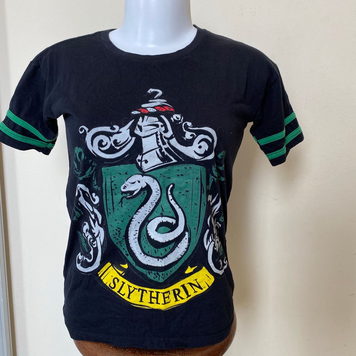 Camiseta Sonserina Harry Potter Camiseta Feminina Piticas Usado