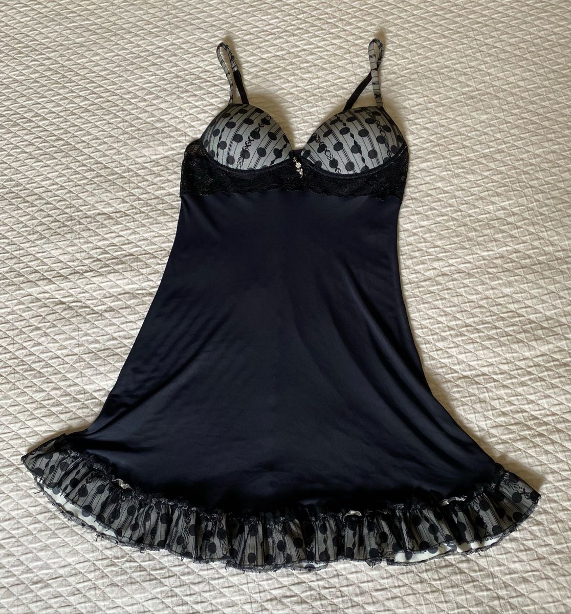 Camisola Liganete Bojo Recco Lingerie Feminina Recco Usado