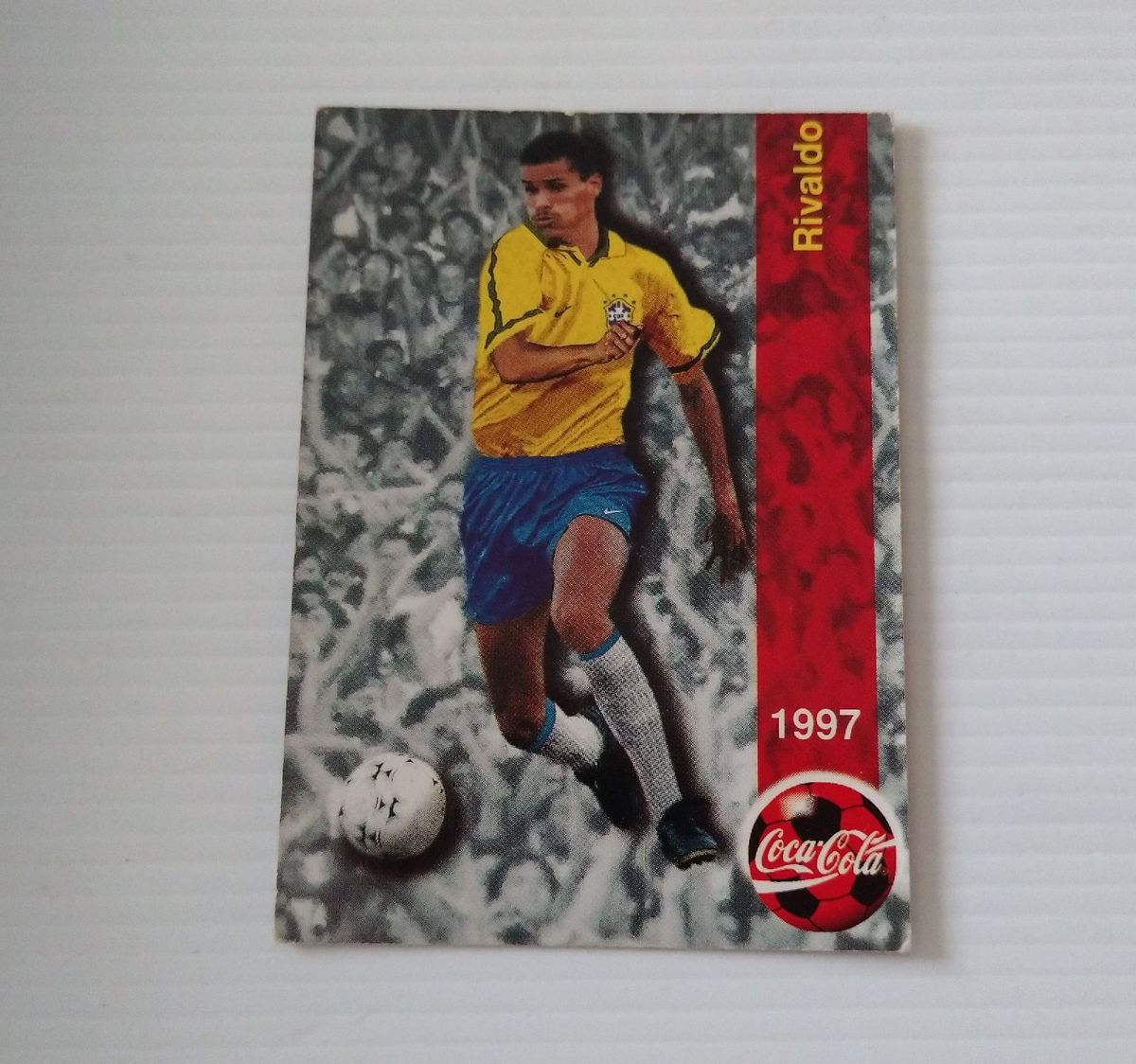 Card Copa 98 Rivaldo Coca Cola Panini Item P Esporte E Outdoor