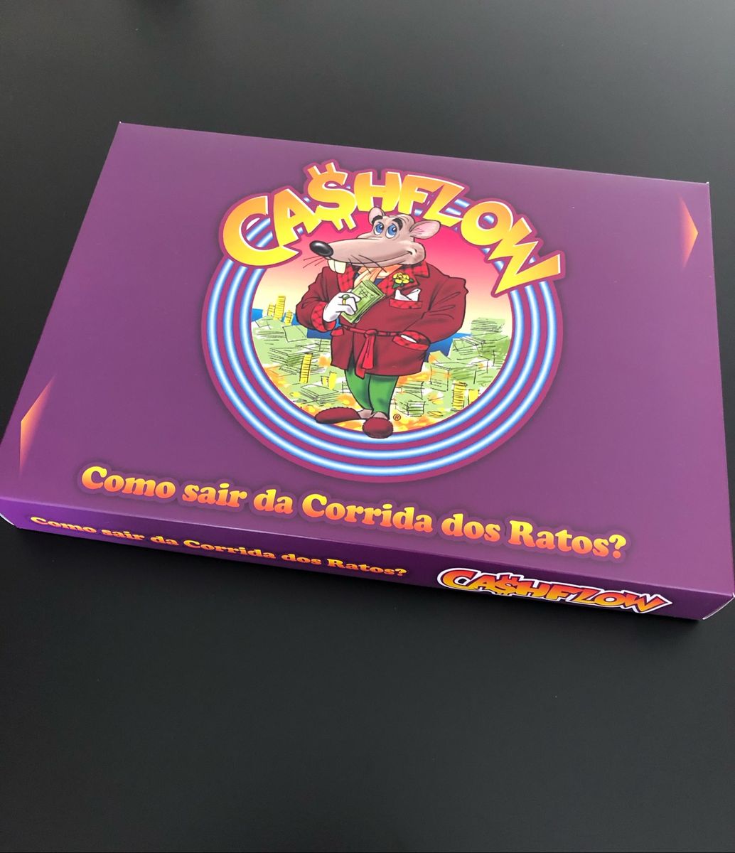 Cashflow Jogo Corrida Dos Ratos Pai Rico Pai Pobre Jogo De