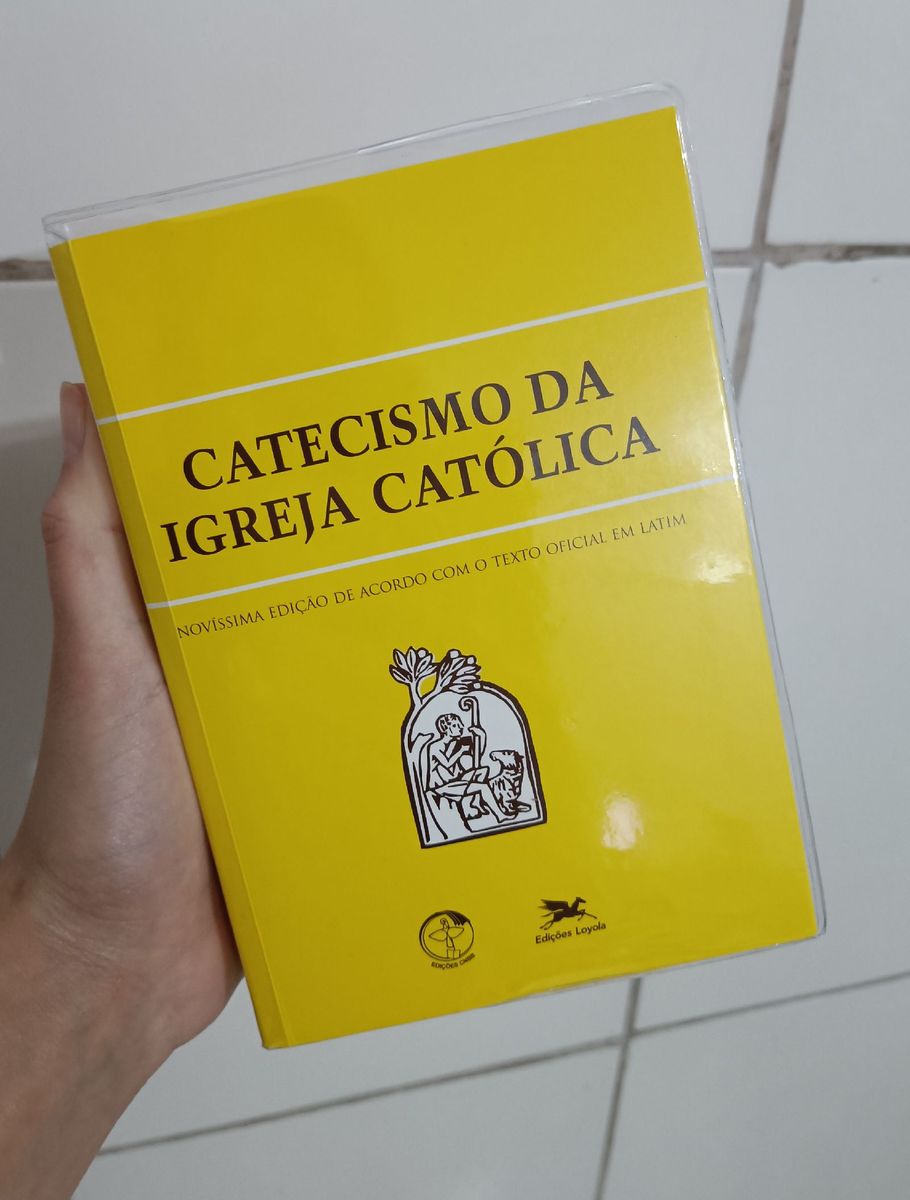 Catecismo Da Igreja Cat Lica Livro Edi Es Loyola Nunca Usado