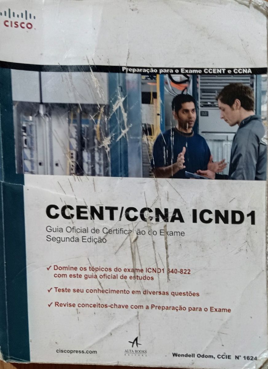 Ccna Icnd 1 Guia Oficial de Certificaçao do Exame Livro Alta Books