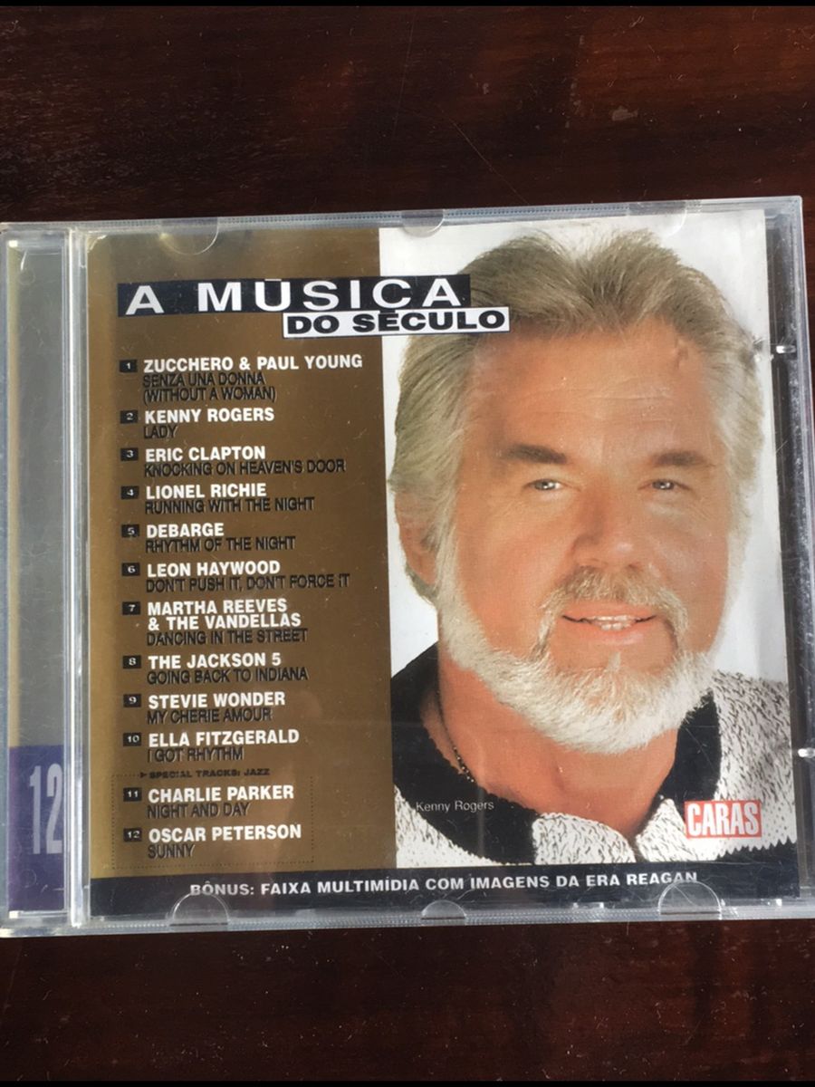 Cd a Música do Século Vol 12 Kenny Rogers Item de Música Cds Usado