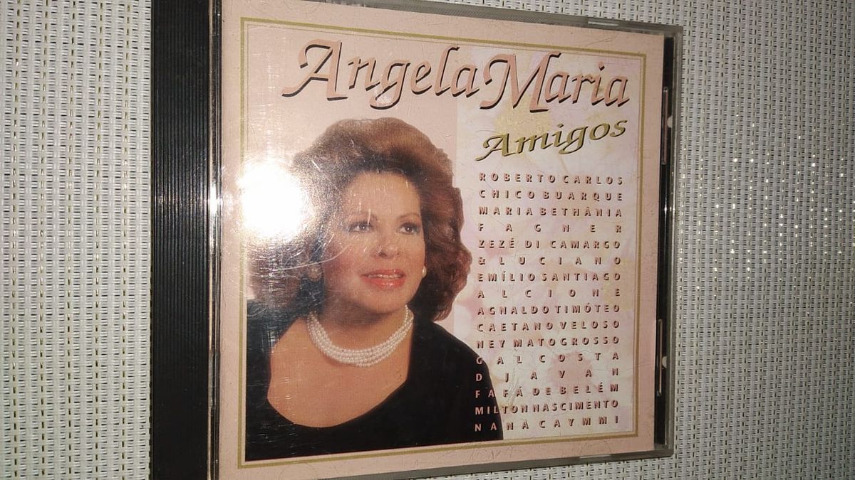 Cd Angela Maria Amigos Item De M Sica Usado Enjoei