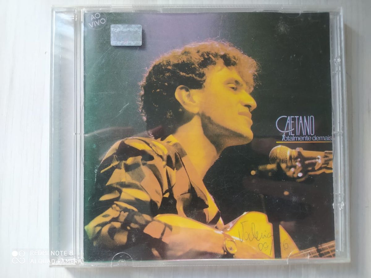 Cd Caetano Veloso Totalmente Demais Item De M Sica Philips Usado