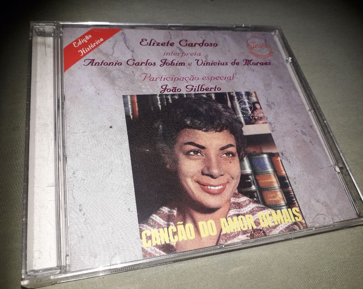 Cd Elizeth Cardoso Interpreta Antonio Carlos Jobim E Vinicius De Moraes