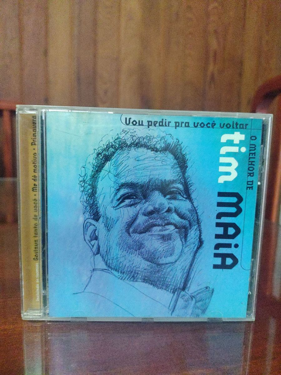 Cd O Melhor de Tim Maia Vou Pedir Pra Você Voltar Item de Música