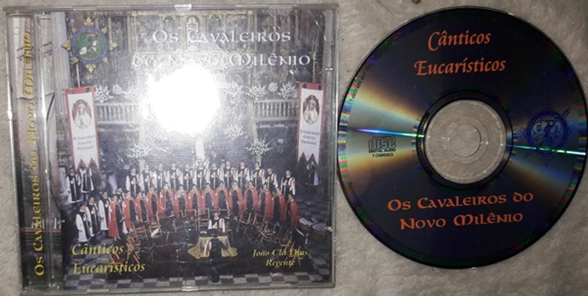 Cd Original Os Cavaleiros Do Novo Mil Nio C Nticos Eucar Sticos Item