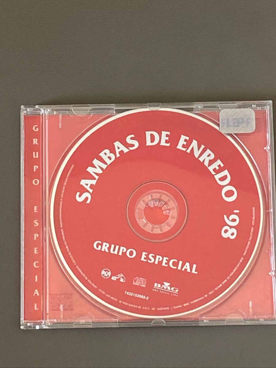 Cd Sambas De Enredo Do Grupo Especial 1998 Rio De Janeiro Item De