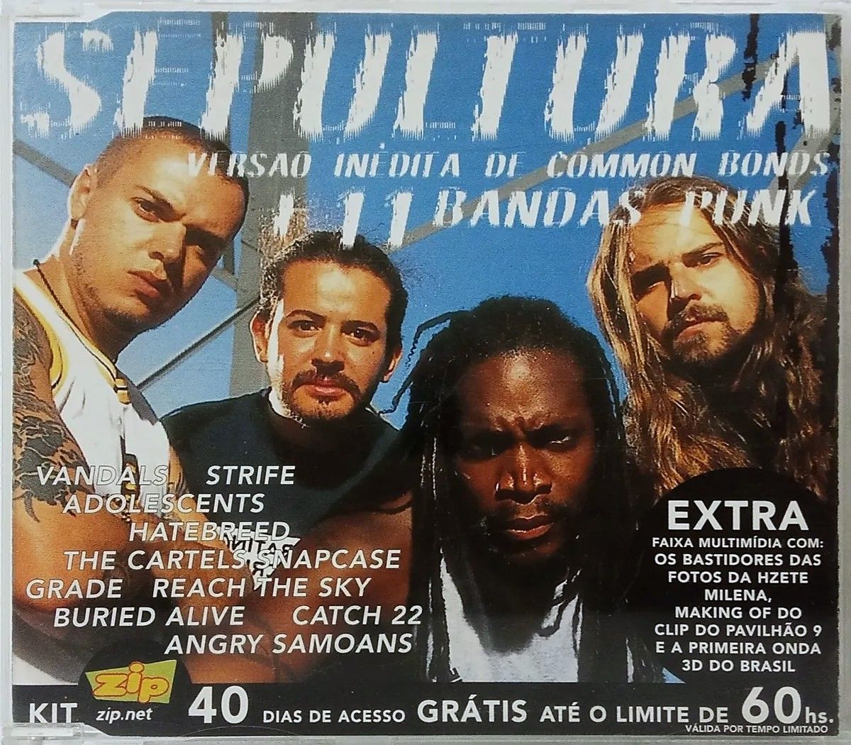 Cd Sepultura Common Bonds Single Ep Promo Revista Trip