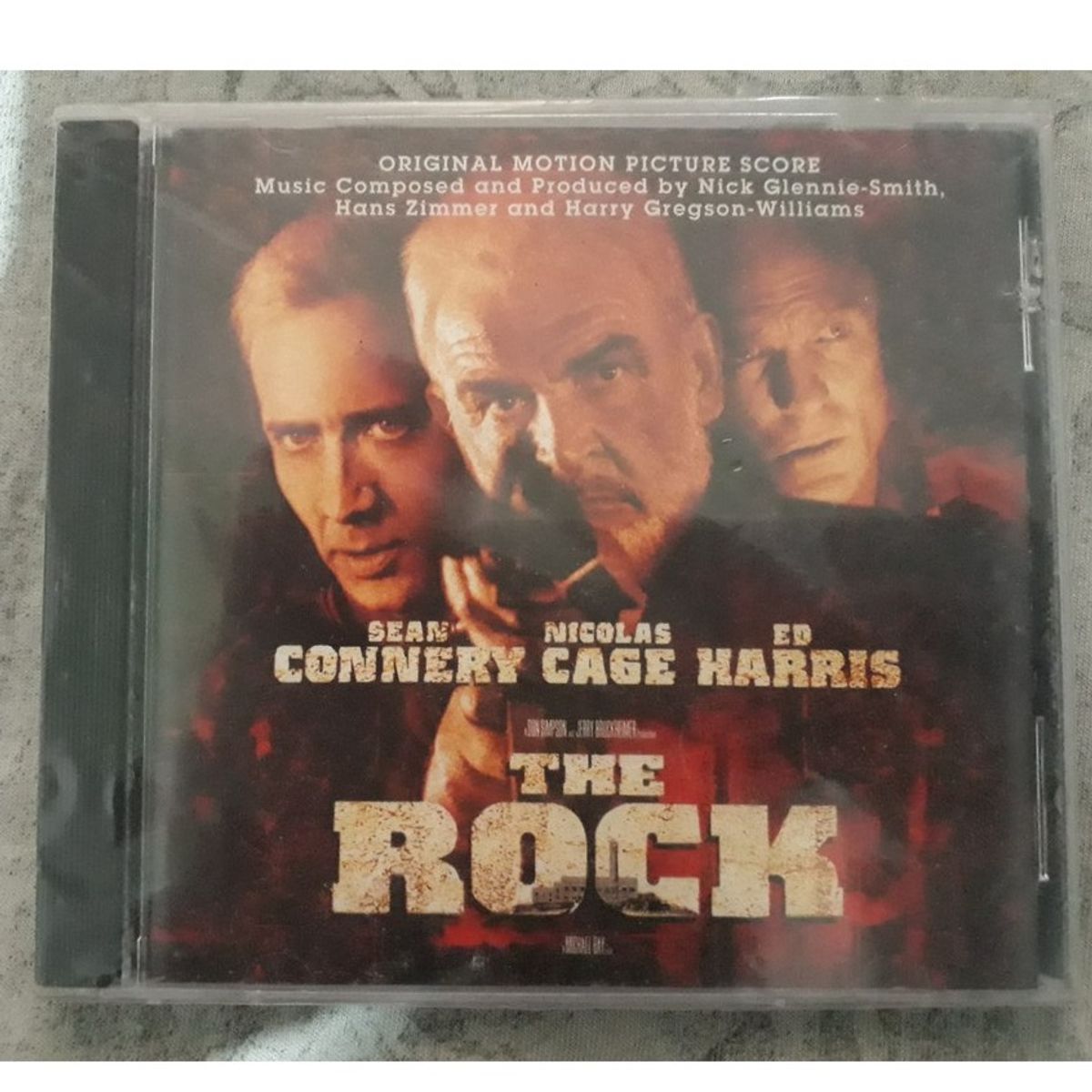 Cd the Rock trilha Sonora do Filme em Otimo Estado Item de Música