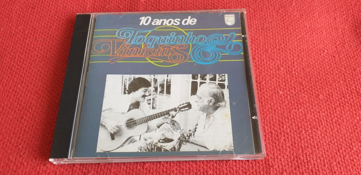 Cd Toquinho e Vinícius 10 Anos Item de Música Toquinho Vinícius