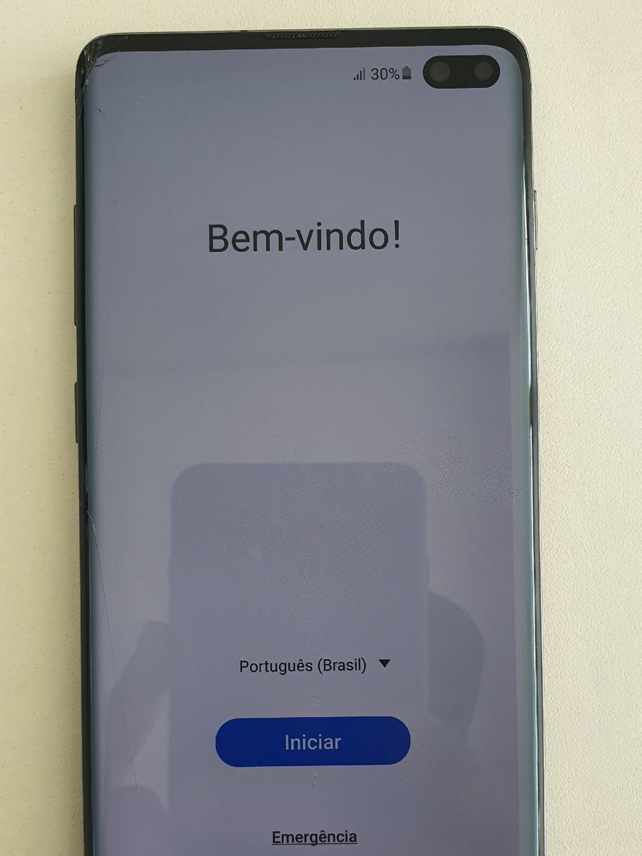 Celular Samsung S10 Plus 128gb para Retirada de Peças Touch screen