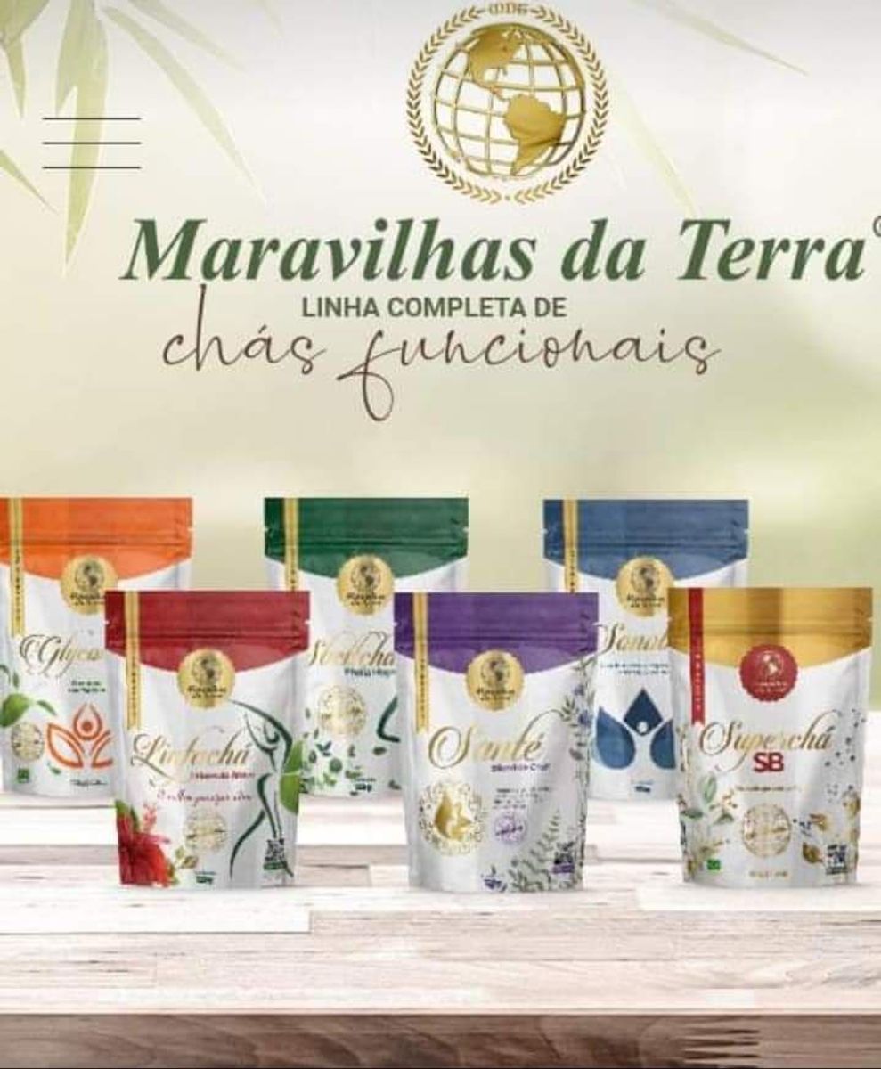 Ch S Funcionais Maravilhas Da Terra Produto Feminino Maravilhas Da