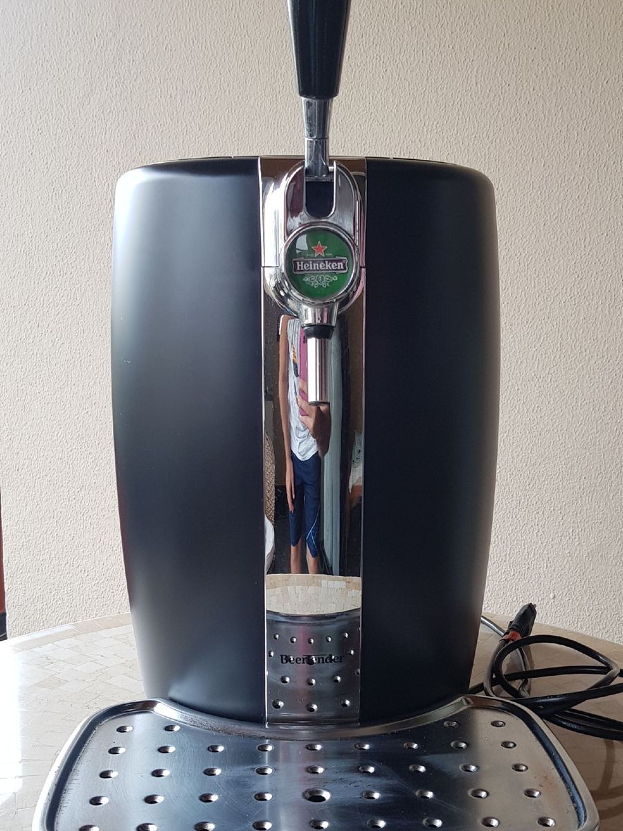 Chopeira Beertender Krups Heineken Capacidade De 5 Litros Preto