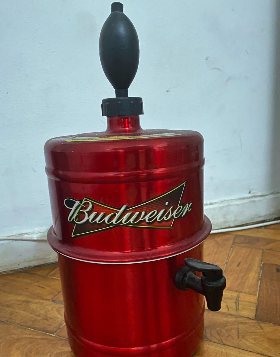 Chopeira Portátil 5 2 L P Cerveja Gelada Budweiser Móvel p Casa