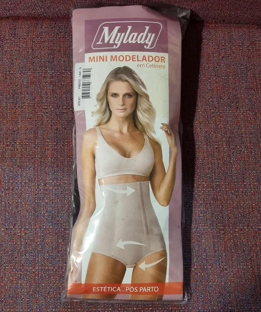 Cinta Model Preta G Lingerie Feminina Mylady Nunca Usado