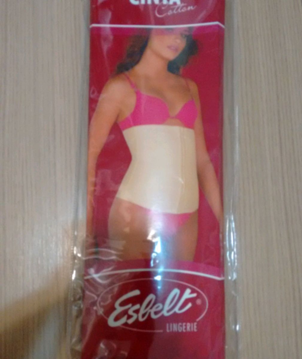 Cinta Modeladora Abdominal Lingerie Feminina Esbelt Nunca Usado