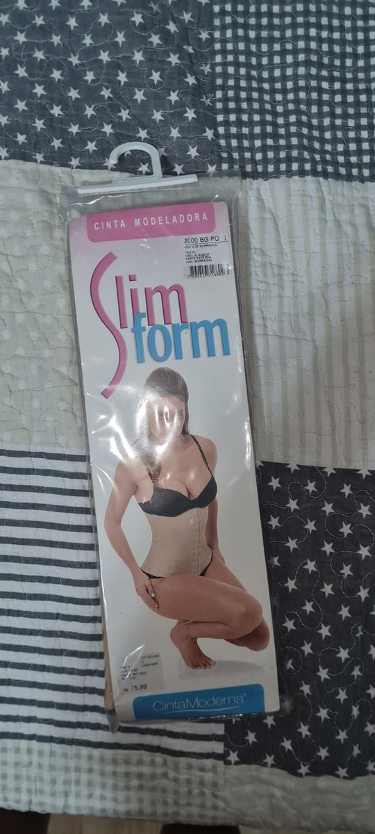 Cinta Modeladora Lingerie Feminina Slimform Nunca Usado 93332144 Enjoei