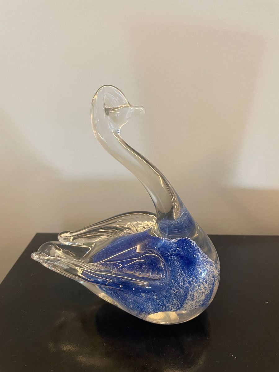 Cisne Em Murano Produto Vintage E Retro Murano Usado Enjoei