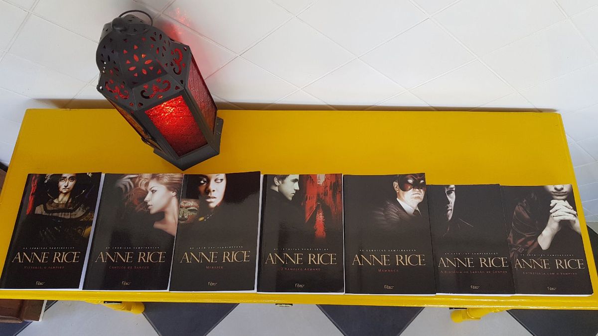 Cole O Livros Da S Rie As Cr Nicas Vampirescas De Anne Rice