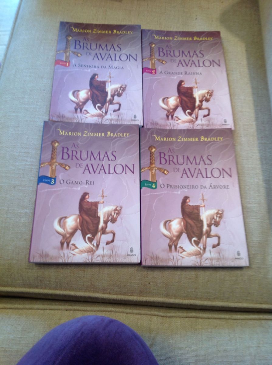 Coleção Completa as Brumas de Avalon Livro Imago Usado 1361444 enjoei