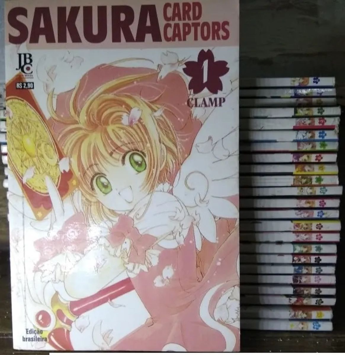 Cole O Completa Sakura Card Captors Jbc Livro Jbc Usado