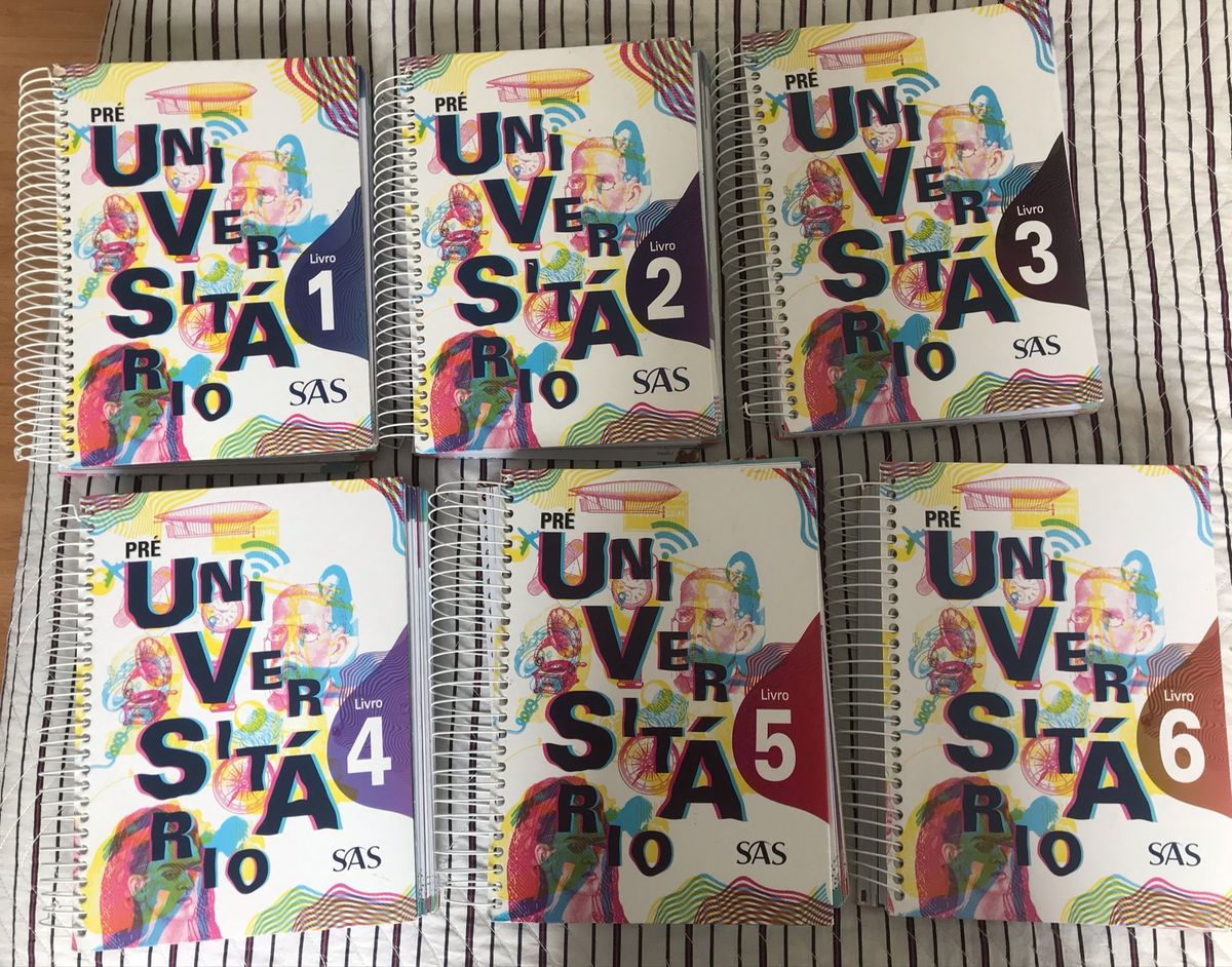 Coleção Completa Sas 2020 Pré Vestibular Livro Sas Usado 66446702