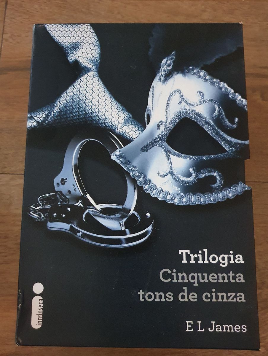 Coleção Completa Trilogia 50 Tons de Cinza Livro Intrínseca Usado