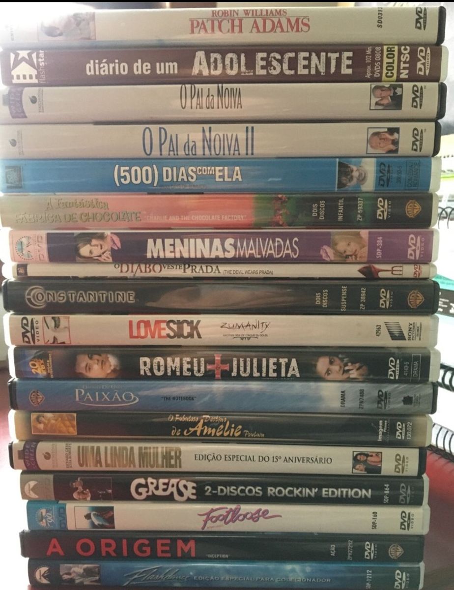 Colecao de Dvds Diversos 18 Titulos Filme e Série Usado 61058034