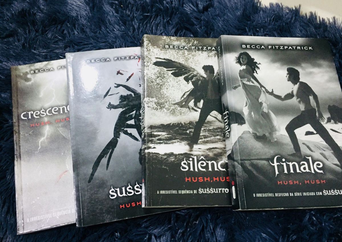 Cole O De Livros S Rie Hush Hush Livro Usado Enjoei