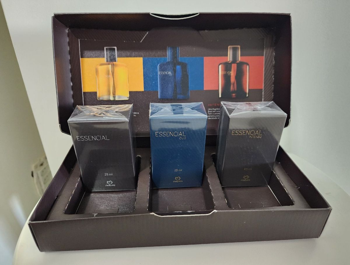 Cole O De Miniaturas Essencial Masculino De Natura Cl Ssico Oud E