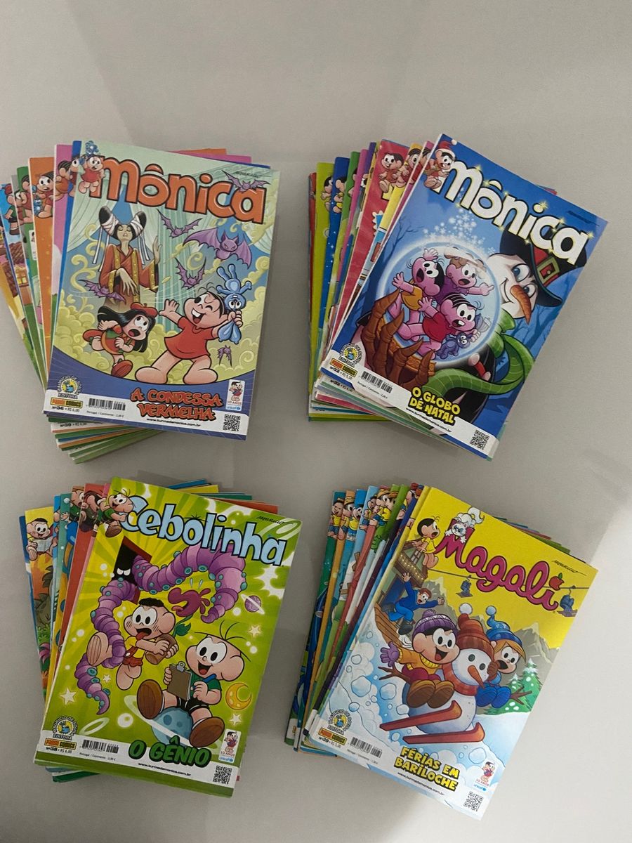 Coleção Gibis Turma da Mônica em Excelente Estado Livro Panini Comics